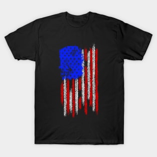 4x4 off road usa flag T-Shirt